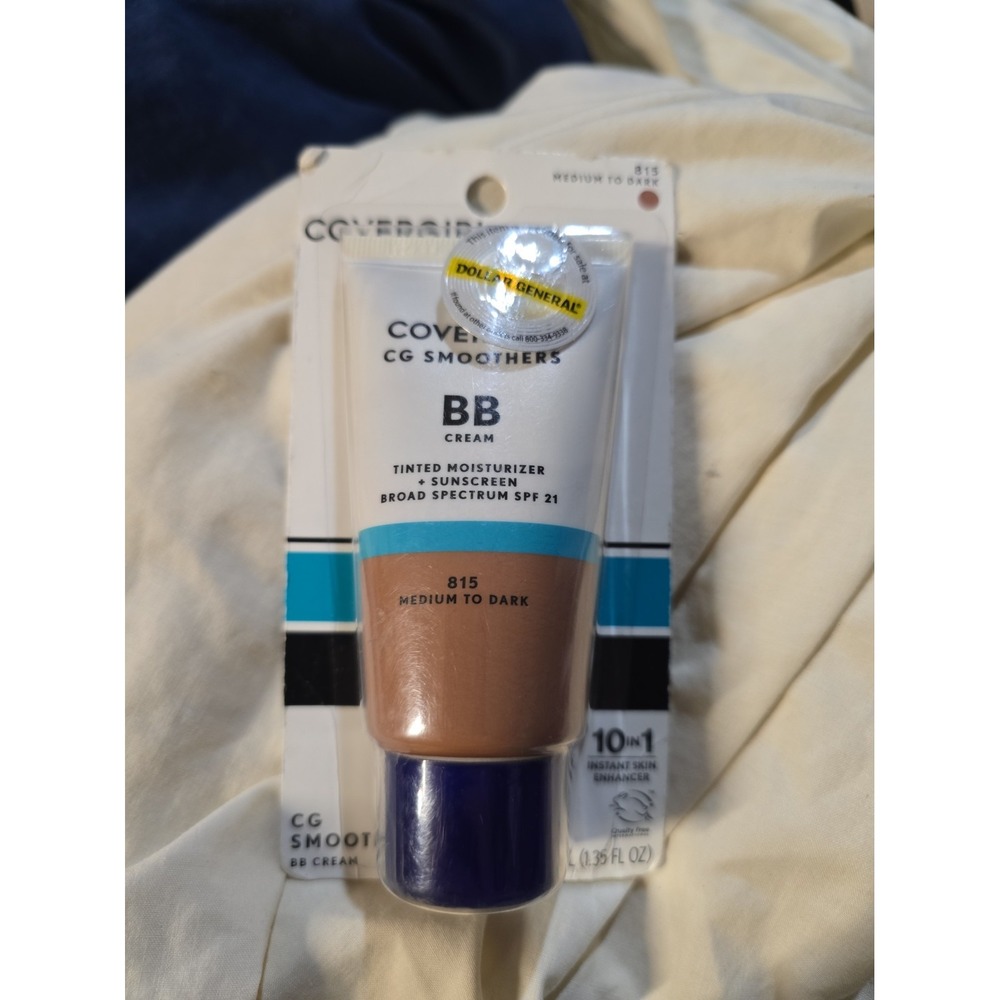 COVERGIRL CG Smoothers BB Cream Tinted Moisturizer Sunscreen 815 Medium Dark SPF